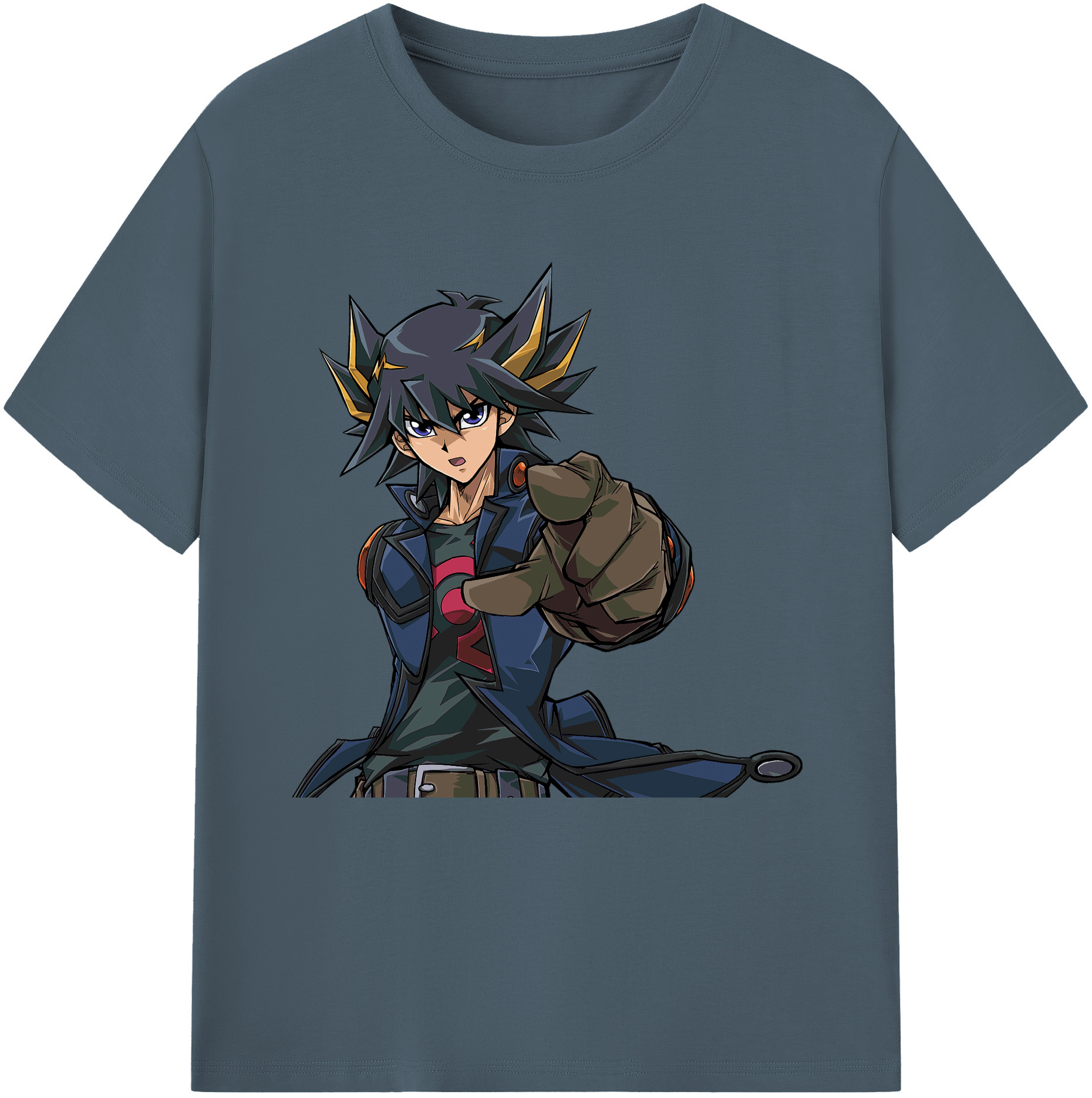 （画像用） 遊☆戯☆王 Yu-Gi-Oh! 綿100％半袖Tシャツ（フロントプリント）